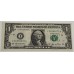 UNITED STATES OF AMERICA 2006 . ONE 1 DOLLAR BANKNOTE . ERROR . WET INK TRANSFER